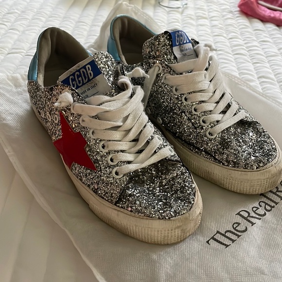 Sparkly Golden Goose Shoes - Picture 2 of 6